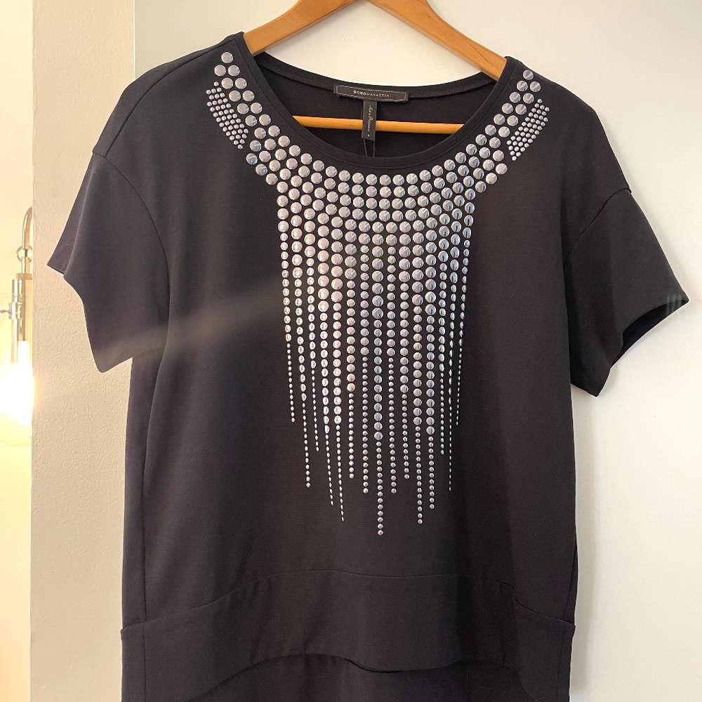 BCBG Studded Top